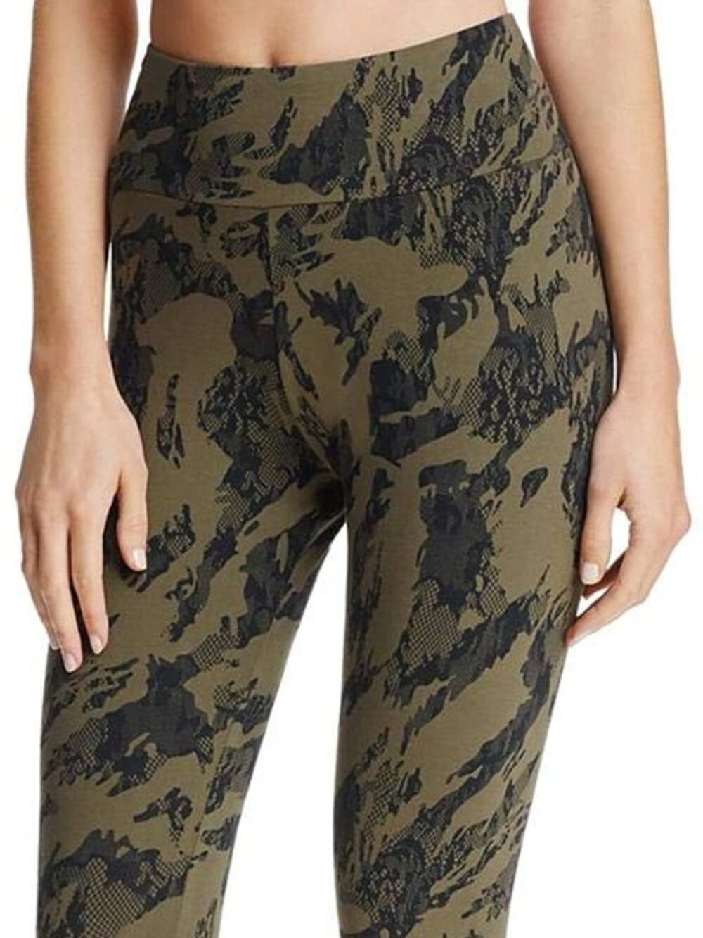 PUMA Womens Rebel Camo Print Leggings